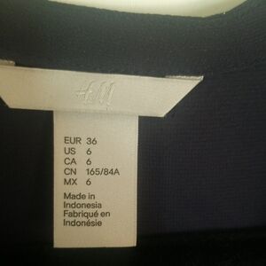 H&M Dark Blue Dress